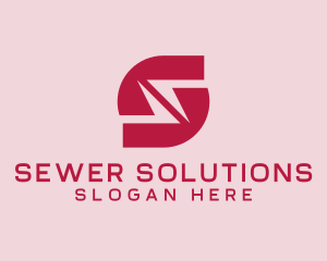 Digital Technology Letter S  logo design