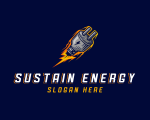 Electric Lightning Plug logo