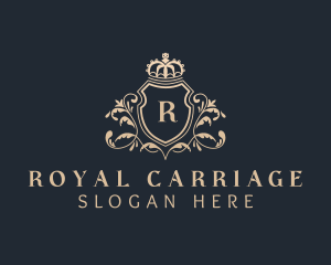 Elegant Royal Shield logo design