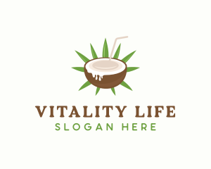 Healthy Coconut Drink logo