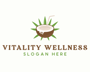 Healthy Coconut Drink logo