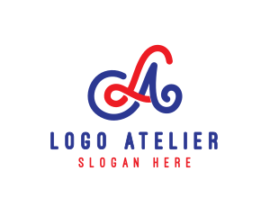 American Swirl Stroke logo