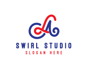 American Swirl Stroke logo