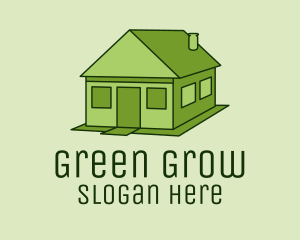 Green House Property  logo design