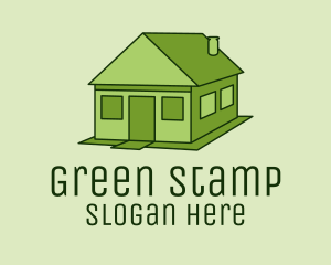 Green House Property  logo design