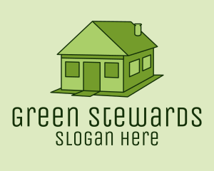 Green House Property  logo design