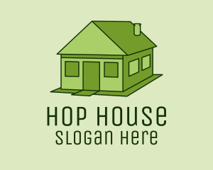 Green House Property  logo design