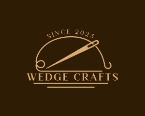 Needle Sewing Knit logo design