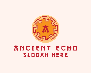 Ancient Asian Decor  logo design