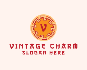 Ancient Asian Decor  logo design