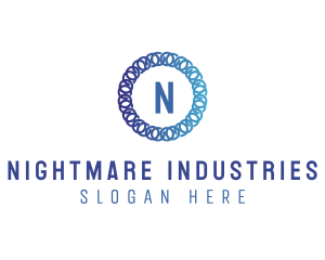 Industrial Chain Fabrication logo design