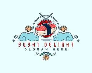 Sushi Chopsticks Oriental logo