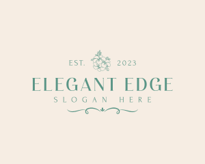 Elegant Dainty Flowers logo design