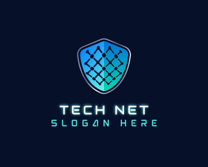 Network Data Security logo design