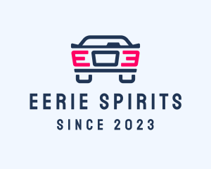 Sports Car Letter E logo design