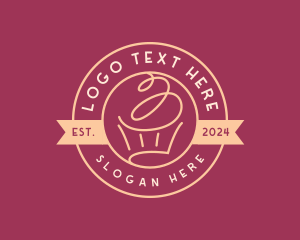 Cupcake Muffin Dessert logo