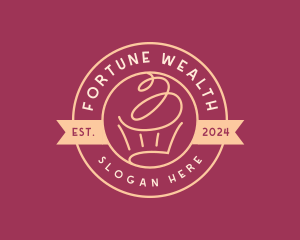 Cupcake Muffin Dessert Logo