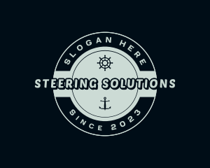 Nautical Ship Anchor logo design