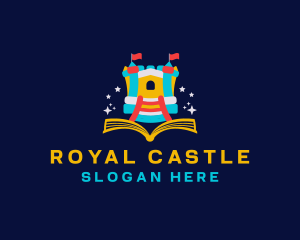 Castle Children Story Book logo design