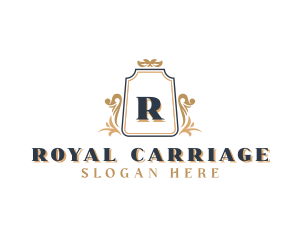 Upscale Royal Hotel logo design