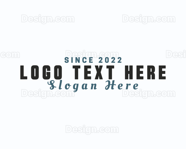 Casual Business Brand Logo