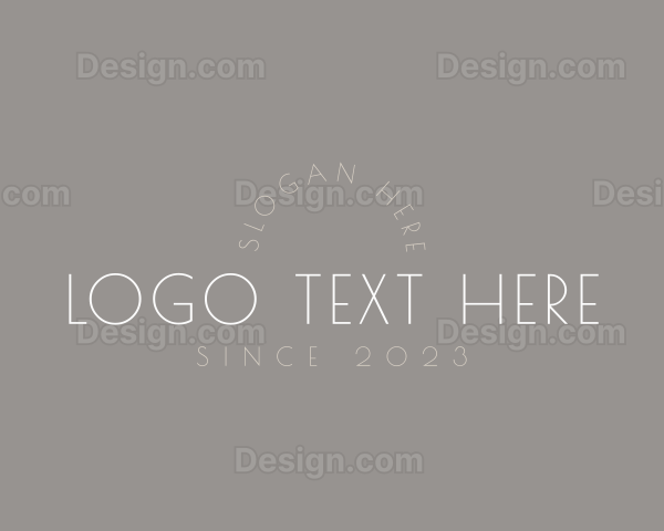 Elegant Company Business Logo