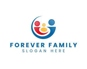 Community Organization Family logo design