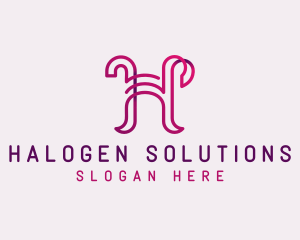 Gradient Arch Structure logo design