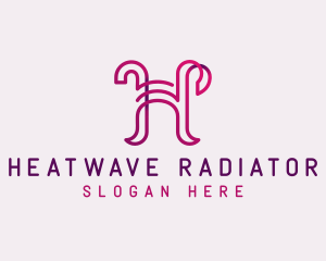 Gradient Arch Structure logo design