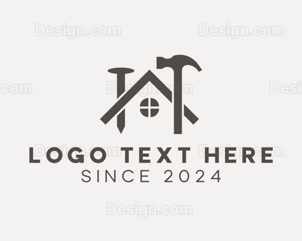 Home Carpentry Renovation Logo