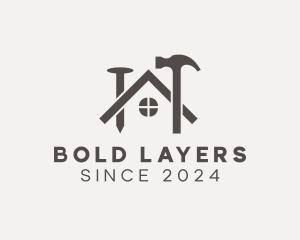 Home Carpentry Renovation logo design