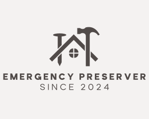 Home Carpentry Renovation logo design