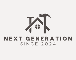 Home Carpentry Renovation logo design