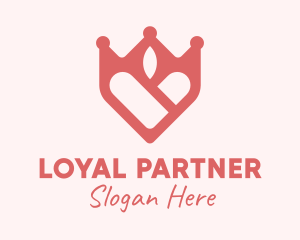 Pageant Heart Crown  Logo