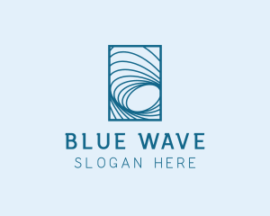 Tech Waves logo design