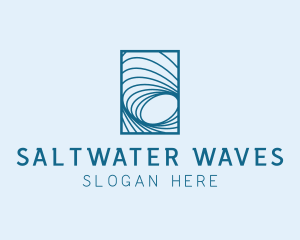 Tech Waves logo design