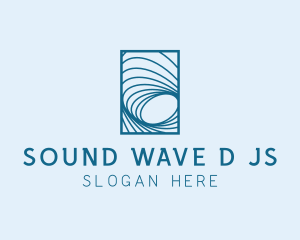 Tech Waves logo design