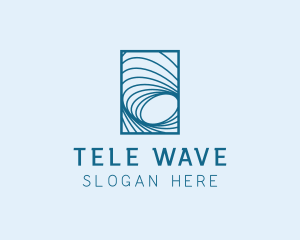 Tech Waves logo design