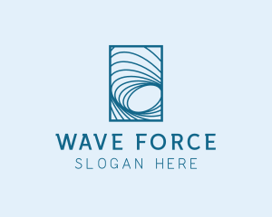 Tech Waves logo design