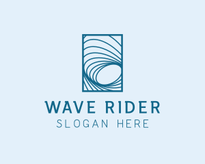 Tech Waves logo design