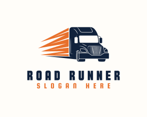 Haulage Trailer Truck logo