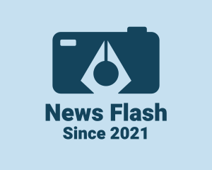 Pen Camera Journalism logo