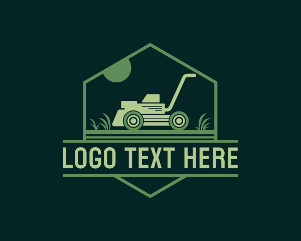 Mower logo example 3