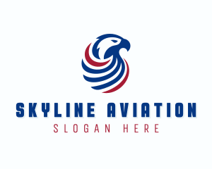 Aviation Eagle Bird logo