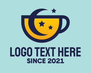 Cup - Moon Star Cup logo design