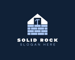 Brick House Construction  logo design