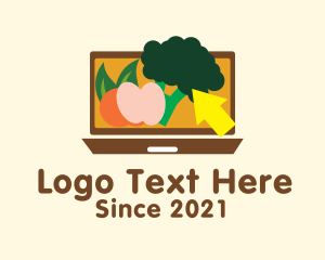 Vegetables - Online Grocery Website logo design