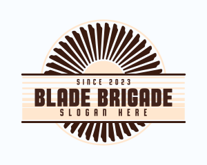 Saw Blade Tool logo design