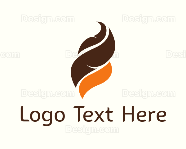 Ice Cream Dessert Logo