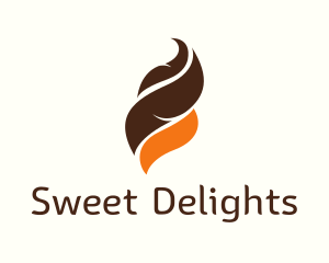 Ice Cream Dessert logo design